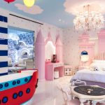 Interior design of a bedroom
