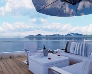 Yacht sofa